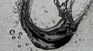 Réaction entre l'eau et le charbon actif
